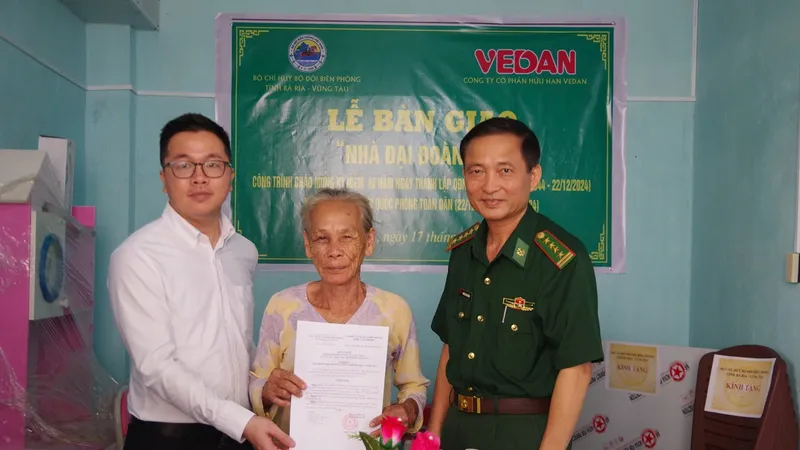 Công ty Vedan Việt Nam tiếp tục hành trình chia sẻ yêu thương, chung tay xây dựng cộng đồng