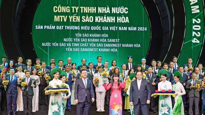 Yến sào Khánh Hòa lần thứ 4 liên tiếp đạt Thương hiệu Quốc gia