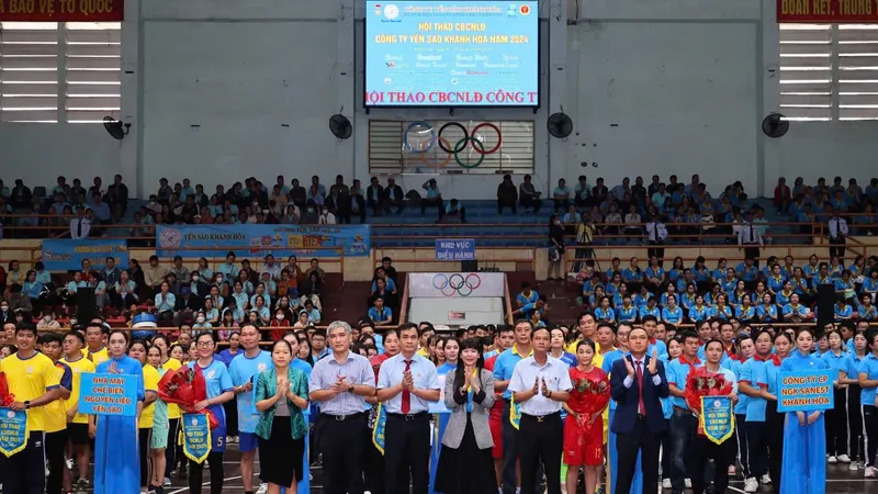 Công ty Yến Sào Khánh Hòa tổ chức Hội thao truyền thống năm 2024 