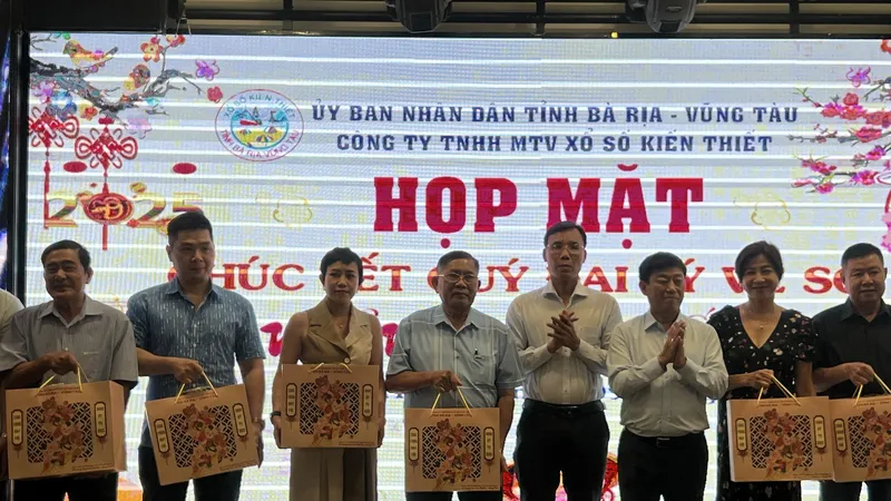 Công ty XSKT Bà Rịa-Vũng Tàu gặp mặt tri ân khách hàng, đại lý tại TPHCM nhân dịp Xuân Ất Tỵ 2025