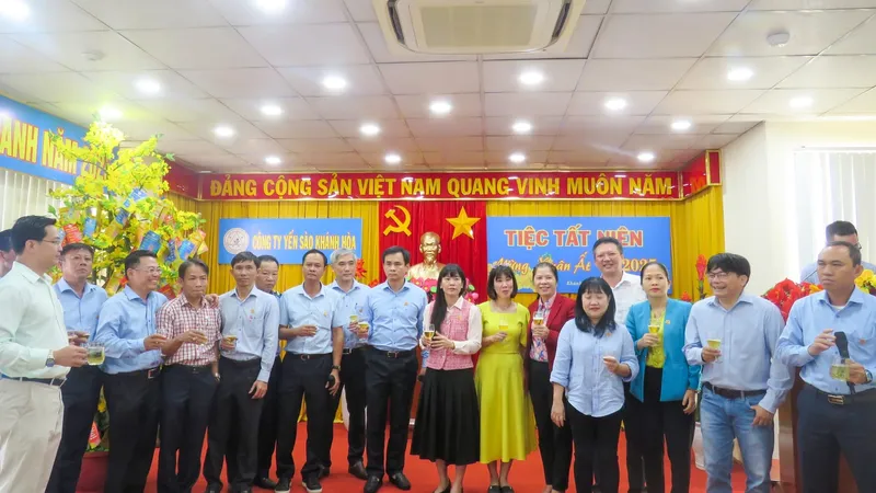 Công ty Yến sào Khánh Hòa tổ chức họp mặt tất niên 2024, mừng Xuân Ất Tỵ 2025 