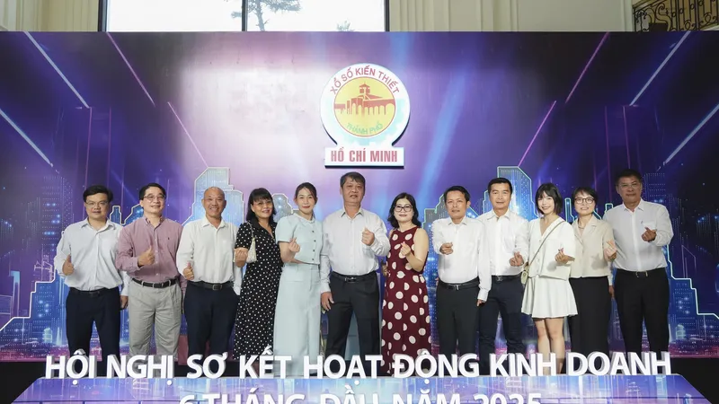 Xổ số kiến thiết TP Hồ Chí Minh sơ kết hoạt động kinh doanh 6 tháng đầu năm 2025