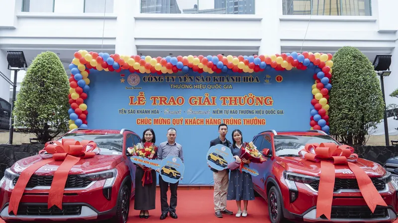 Yến sào Khánh Hòa liên tiếp trao thưởng khủng cho khách hàng trong chương trính "Tri ân khách hàng 2025"