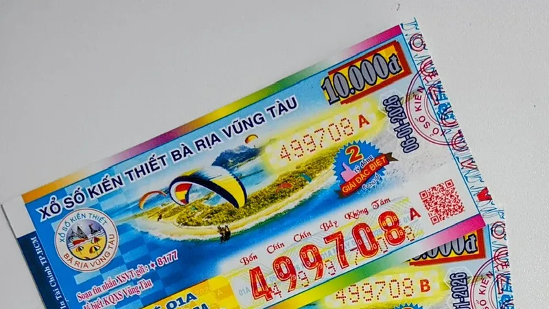 Công ty Xổ số kiến thiết Bà Rịa - Vũng Tàu: PHÁT HÀNH MẪU VÉ MỚI TRONG NĂM 2026