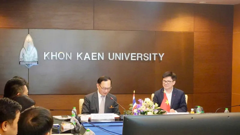 EIU và Đại học Khon Kaen: Nâng tầm hợp tác chiến lược, Vươn ra biển lớn