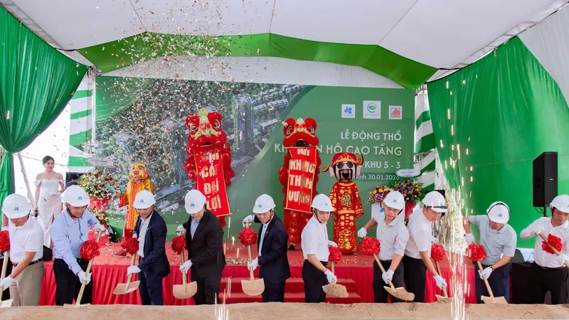 Tập đoàn Xây dựng Hòa Bình động thổ dự án Eco Retreat gần 3.000 tỷ đồng tại Tây Ninh