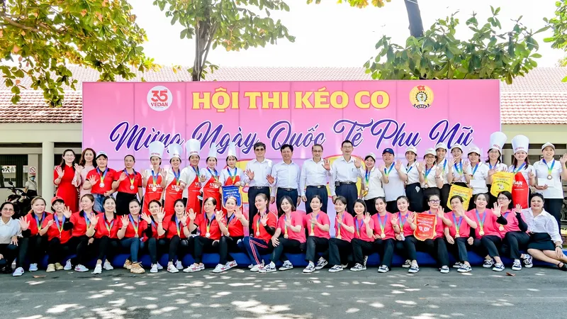 Vedan Việt Nam đa dạng hoạt động chào mừng ngày 8-3