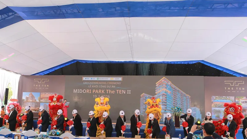 BECAMEX TOKYU khởi công dự án căn hộ cao cấp MIDORI PARK The TEN II