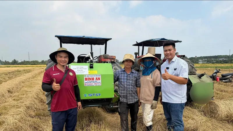 Thị trường máy cuộn rơm phát triển mạnh do nhu cầu tăng cao