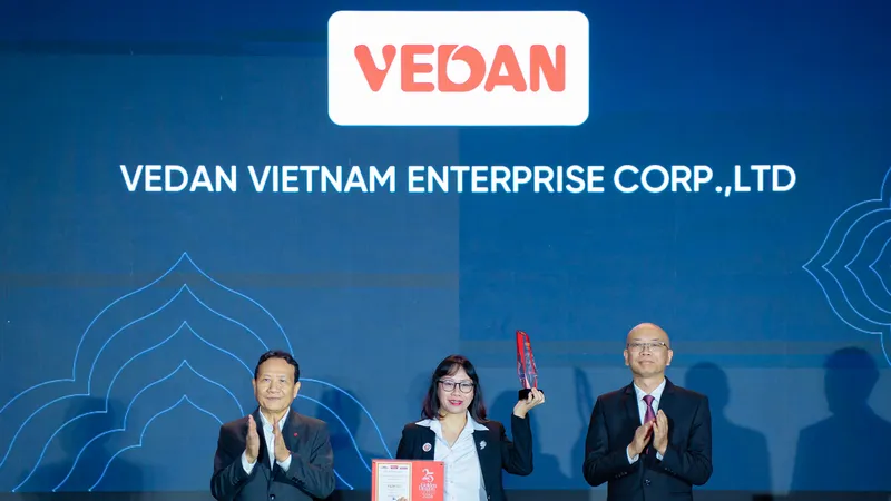 Vedan Việt Nam nhận giải thưởng Rồng Vàng 2026