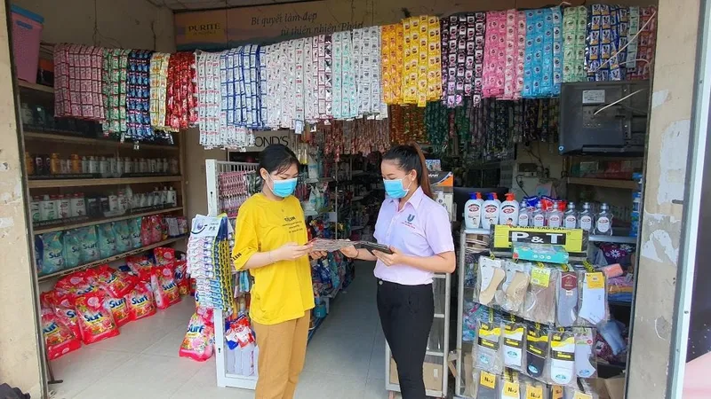 Chị Nguyễn Thị Trúc Ly, nhân viên bán hàng khu vực Quận 9 (nay là TP.Thủ Đức) Công ty Unilever 