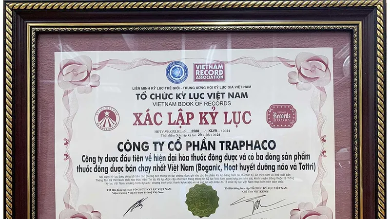 Tottri lập Kỷ lục là thuốc điều trị trĩ bán chạy nhất Việt Nam (năm 2021)