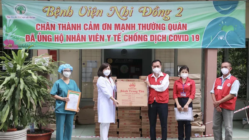 Mondelez Kinh Đô hy vọng sẽ tiếp thêm động lực để lực lượng tuyến đầu an tâm hoàn thành tốt nhiệm vụ