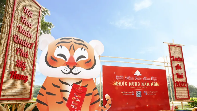 Khách tham quan Hội hoa xuân Phú Mỹ Hưng phải tuân thủ 5K
