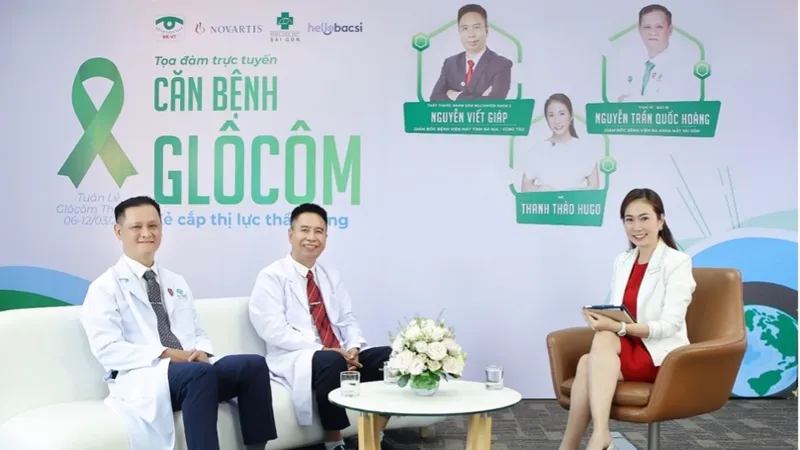 Tọa đàm trực tuyến “Căn bệnh Glôcôm – Kẻ cắp thị lực thầm lặng”