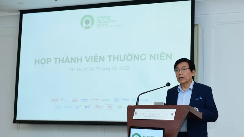 Ông Phạm Phú Ngọc Trai, Chủ tịch PRO VN tại buổi họp thường niên