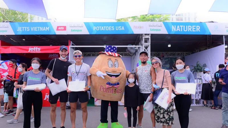 Potatoes USA hưởng ứng Giải Salonpas HCMC Marathon – năm thứ 9