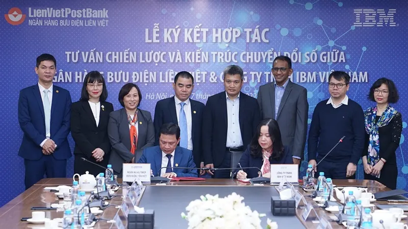 LienVietPostBank hợp tác với IBM nhằm đẩy nhanh quá trình chuyển đổi kỹ thuật số