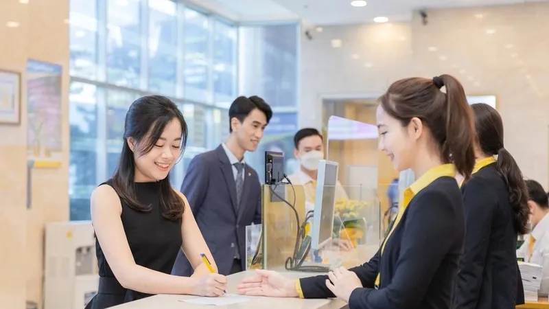 Không gian giao dịch 5 sao của Nam A Bank