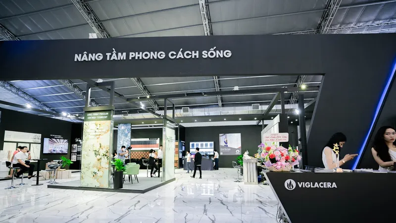 Viglacera mang thông điệp “Nâng tầm phong cách sống” đến Vietbuild TPHCM 2022