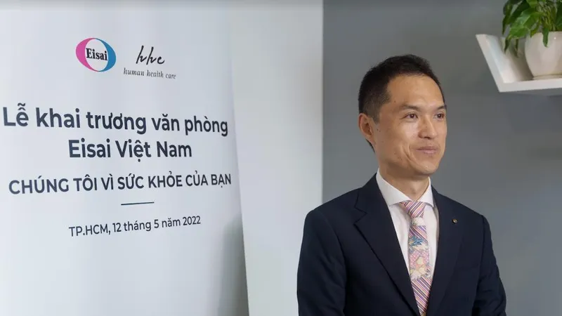 Ông Yuki Inoue - Tổng Giám đốc Eisai Việt Nam