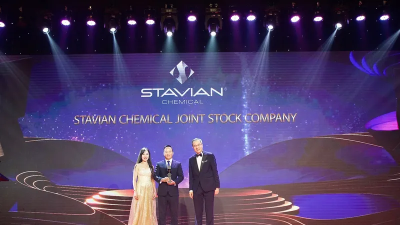 Stavian Chemical được vinh danh Doanh nghiệp Xuất sắc châu Á năm 2022