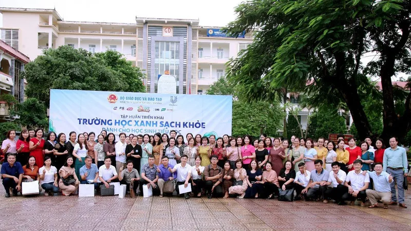 Triển khai “Trường học Xanh – Sạch – Khỏe” tại nhiều tỉnh thành trên toàn quốc