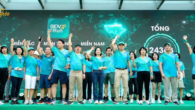 BIDV phát động giải chạy Tết ấm cho người nghèo Xuân Quý Mão