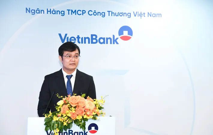 Ông Bùi Quang Huy phát biểu tại buổi lễ