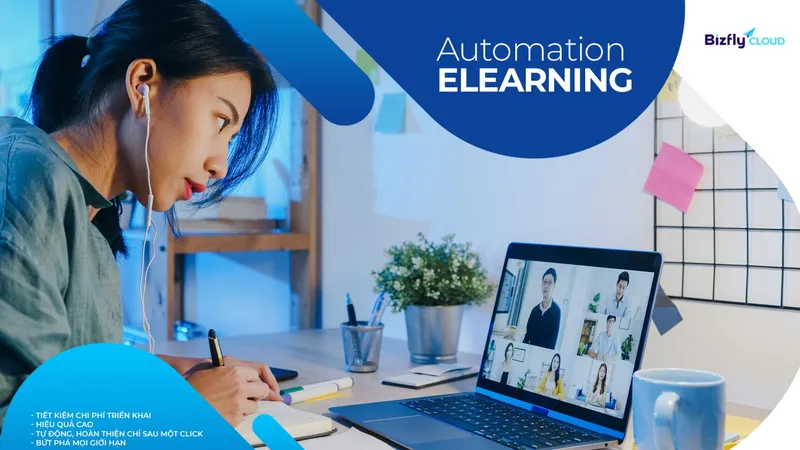 Tự động hóa đào tạo nhân sự cho mọi doanh nghiệp chỉ sau 2 phút triển khai với Automation Elearning
