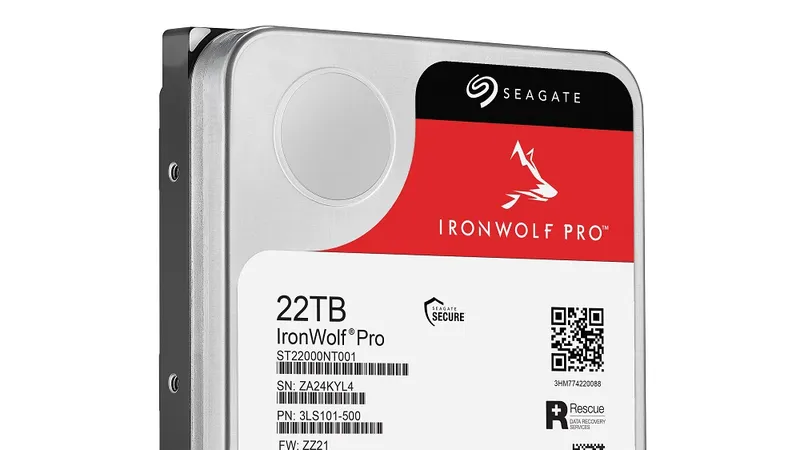 Seagate ra mắt ổ cứng IronWolf Pro 22TB