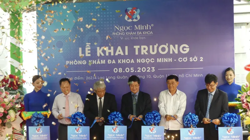 Khai trương Phòng khám Đa khoa Ngọc Minh cơ sở 2 tại 262/4 Lạc Long Quân, phường 10, quận 11, TPHCM