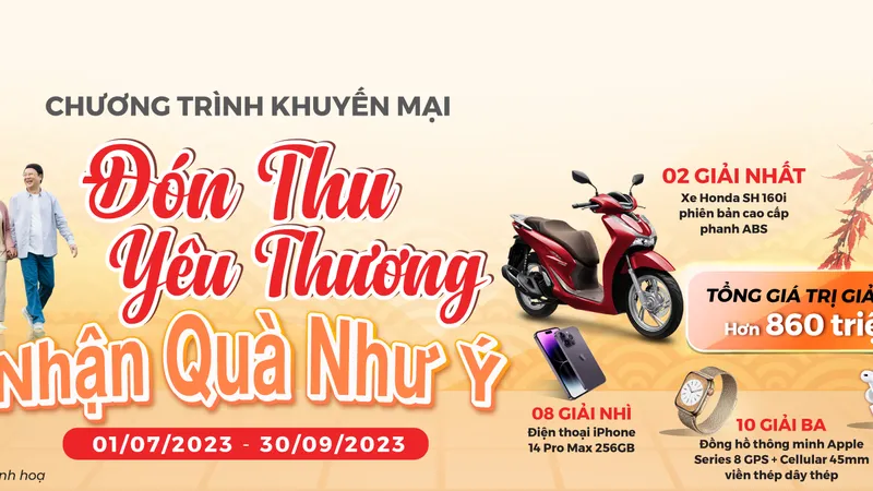 “Đón Thu yêu thương, Nhận quà Như ý” cùng Dai-ichi Life Việt Nam