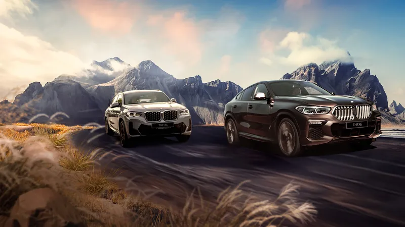 Hình ảnh bộ đôi BMW X6 và BMW X4