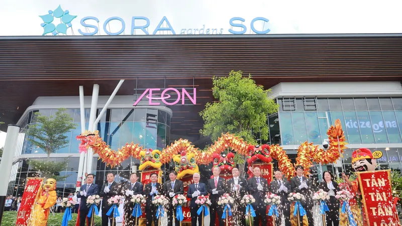 Đưa vào hoạt động siêu thị AEON Bình Dương New City