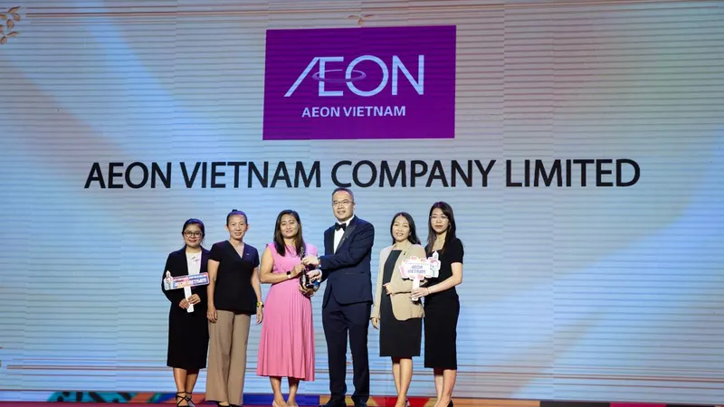 AEON vào Top những nơi làm việc tốt nhất châu Á 5 năm liền