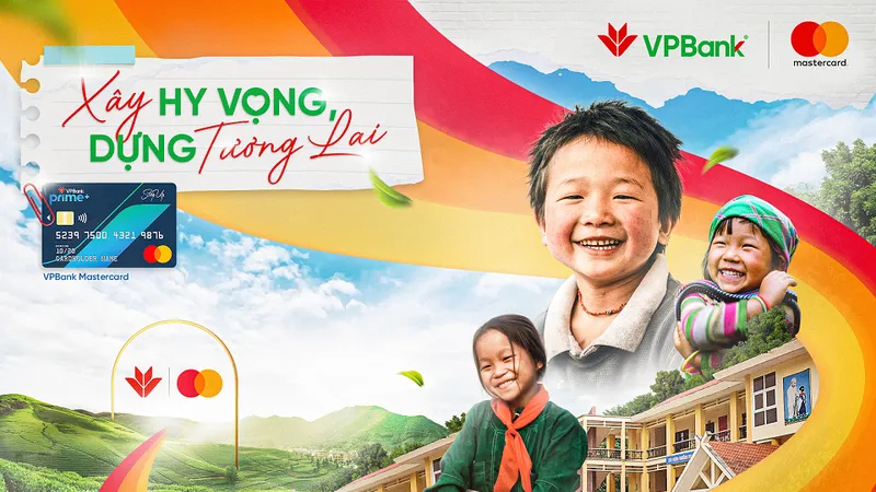 Sáng kiến do Mastercard và VPBank thực hiện nhằm mang đến cho các em nhỏ một nền móng phát triển vững chắc hơn