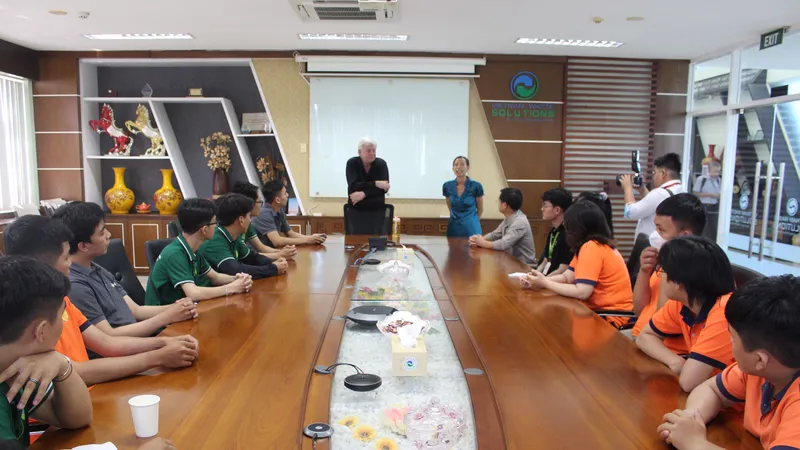 Ông Kevin Moore, Giám đốc Điều hành của Công ty VWS, chủ đầu tư Khu Liên hợp xử lý chất thải Đa Phước đã chia sẻ về quá trình đầu tư, vận hành của dự án