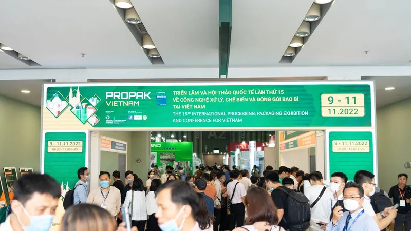 Năm nay, ProPak Vietnam 2023 dự kiến thu hút 10.500 khách tham quan