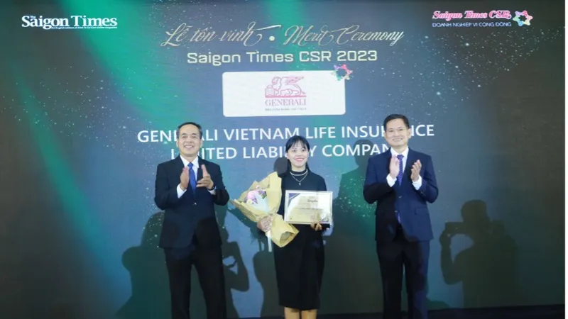 Generali Việt Nam năm thứ 4 liên tiếp được vinh danh “Doanh nghiệp vì Cộng đồng”