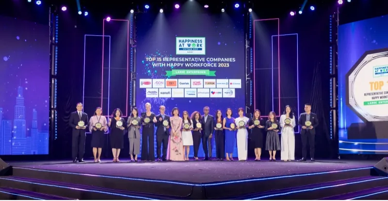 Acecook Việt Nam thuộc Top 15 - Nguồn nguồn lực hạnh phúc