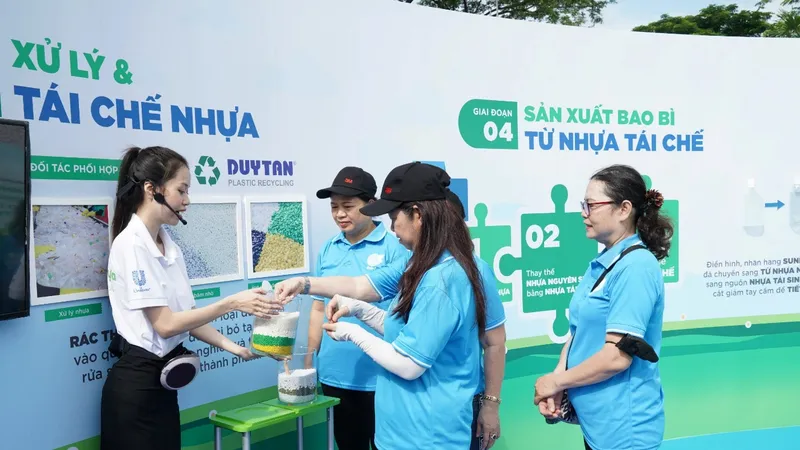 Ở thời điểm hiện tại, 63% bao bì của Unilever Việt Nam có khả năng tái chế