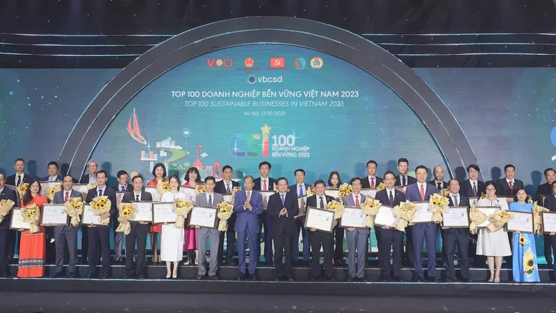 Acecook Việt Nam thuộc Top 100 - Doanh nghiệp Bền vững 2023