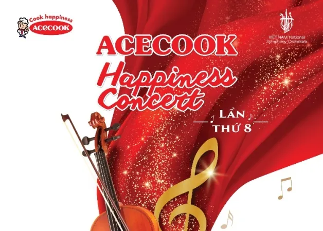 Hòa nhạc giao hưởng “Acecook Happiness Concert” với chủ đề “Thanh âm Hạnh phúc”