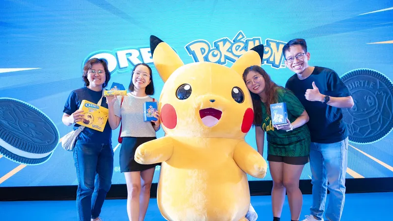 Săn tìm ngay bánh OREO Pokémon phiên bản đặc biệt