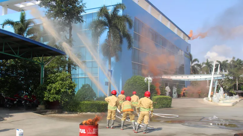 VWS tập huấn công tác phòng cháy chữa cháy mùa nắng nóng