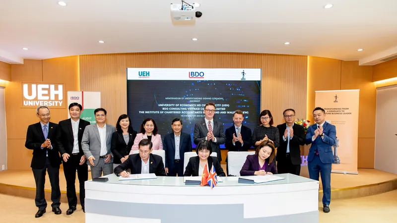 Hợp tác giữa ICAEW-BDO và UEH trao cơ hội thực tập tại Malaysia cho sinh viên Chương trình ICAEW CFAB+