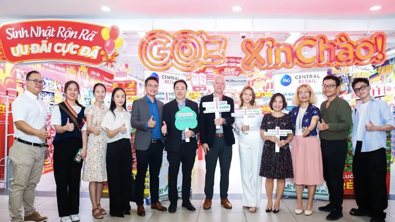 P&G và Central Retail Việt Nam tiếp tục hợp tác triển khai chương trình trồng rừng tại Việt Nam