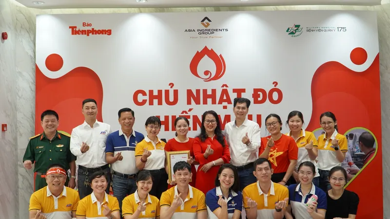 Tập đoàn AIG năm thứ 2 liên tiếp đồng hành Ngày hội Hiến máu “Chủ nhật Đỏ”