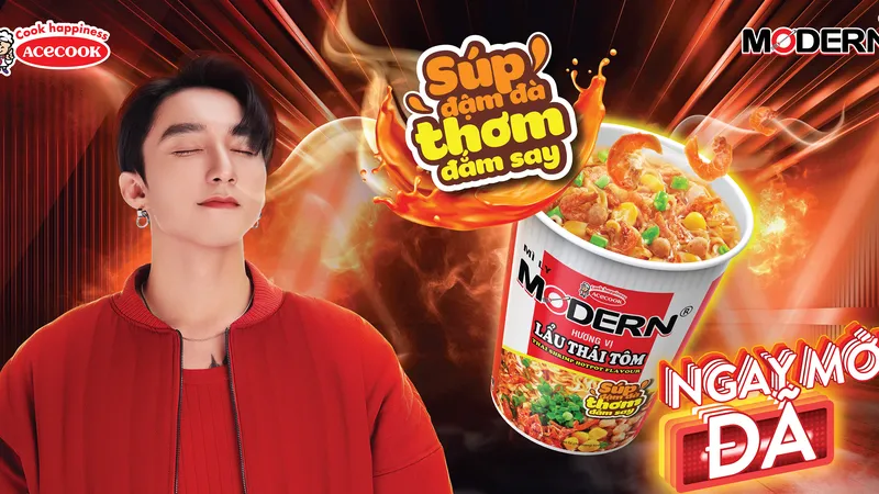 Acecook Việt Nam: mì ly chuyển đổi ly giấy thân thiện